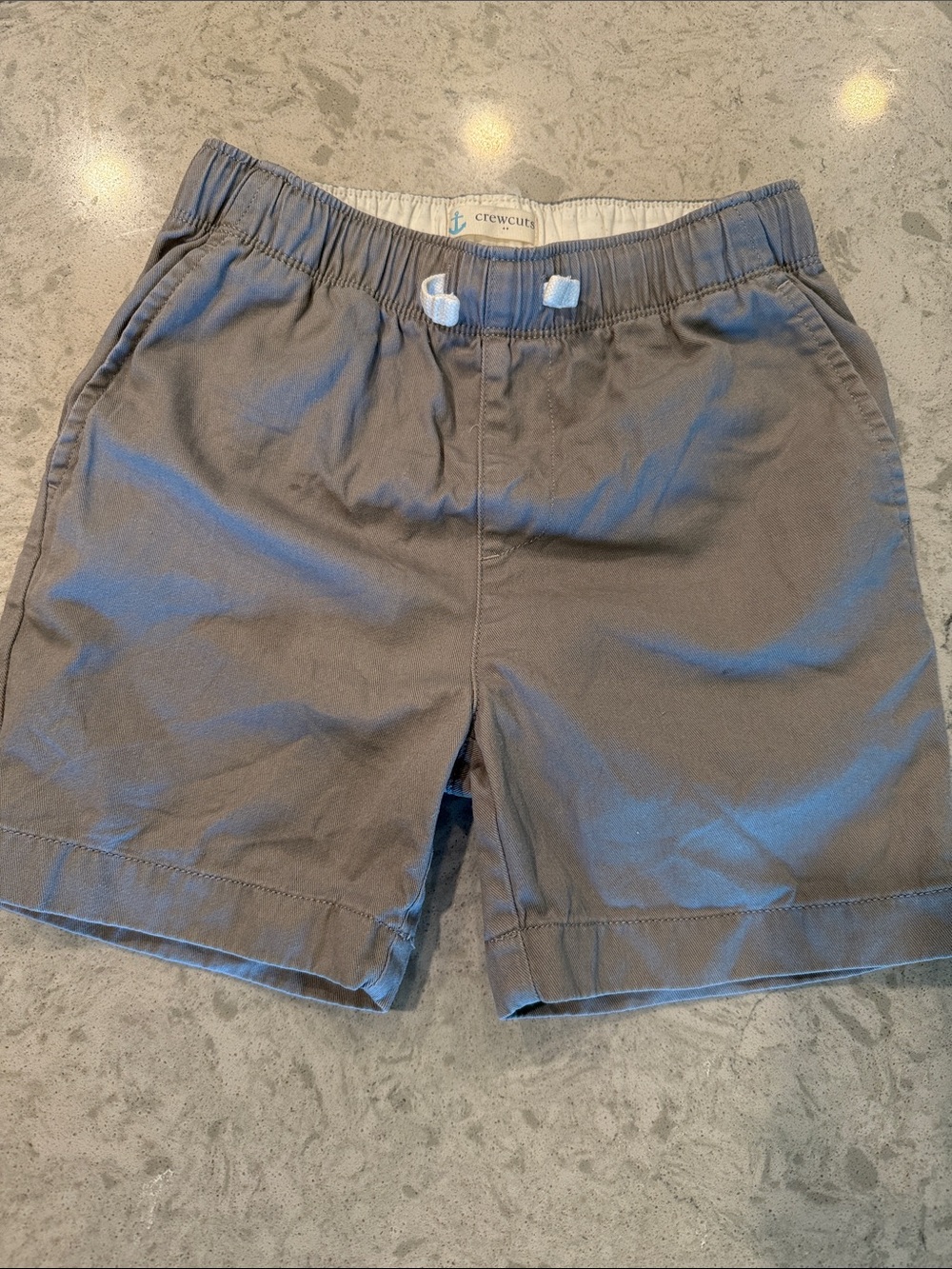 Crewcuts Gray Elastic-Waist Boys' Shorts